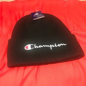 Champion Black Skully Beanie